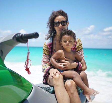 Asahd with mother Nicole Tuck. Know about his parents, family, parent's marriage and many more